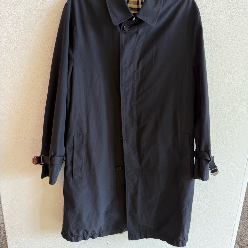 Men’s Burberry Charcoal Trench Coat